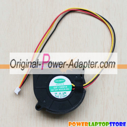 New COLORFUL CF-12515 DC 12V 0.18A Server Blower Fan 3-wire